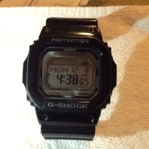 Black G-shock watch
